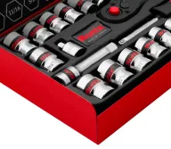 Set de duze tubulare 40buc RONIX RH-2641 4-19 mm-3