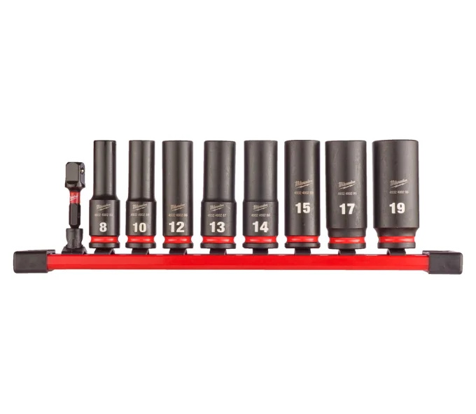 Duze tubulare MILWAUKEE SHOCKWAVE IMPACT DUTY 8-19 mm-1