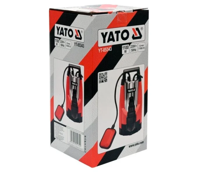 Дренажный насос YATO YT85343 1100вт 17000л/ч-3