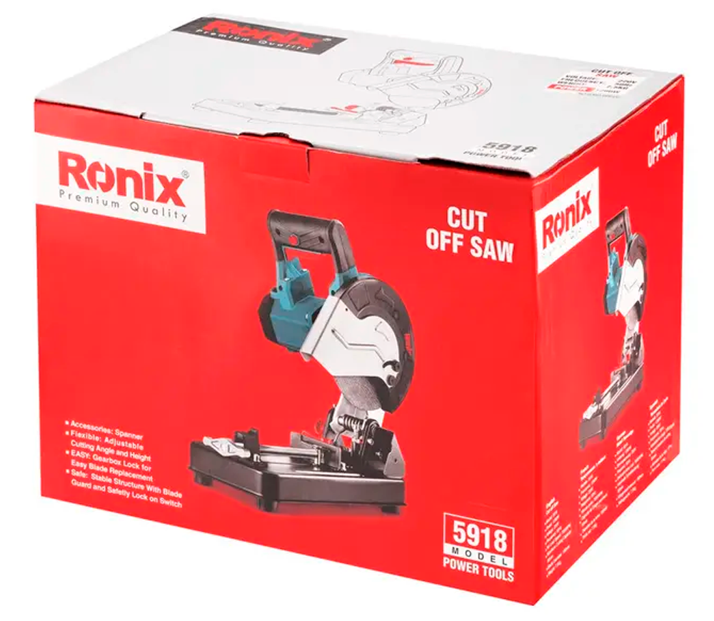 Fierăstrău abraziv pentru tăiat metal RONIX 5918 1280w 180mm photo 5