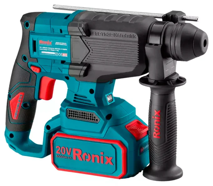 Перфоратор аккумуляторный RONIX 8678 2.5Дж 20В 4Ач-5