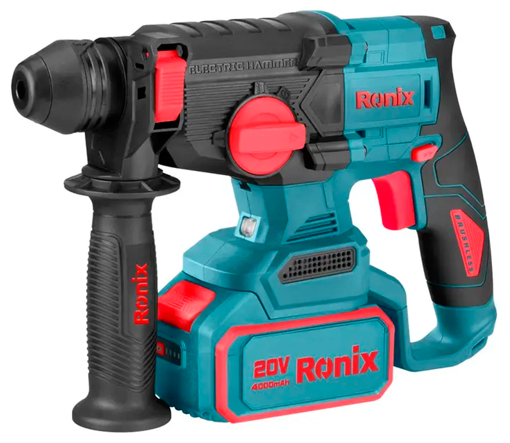 Ciocan rotopercutor cu acumulator RONIX 8678 2.5J 20V 4Ah photo