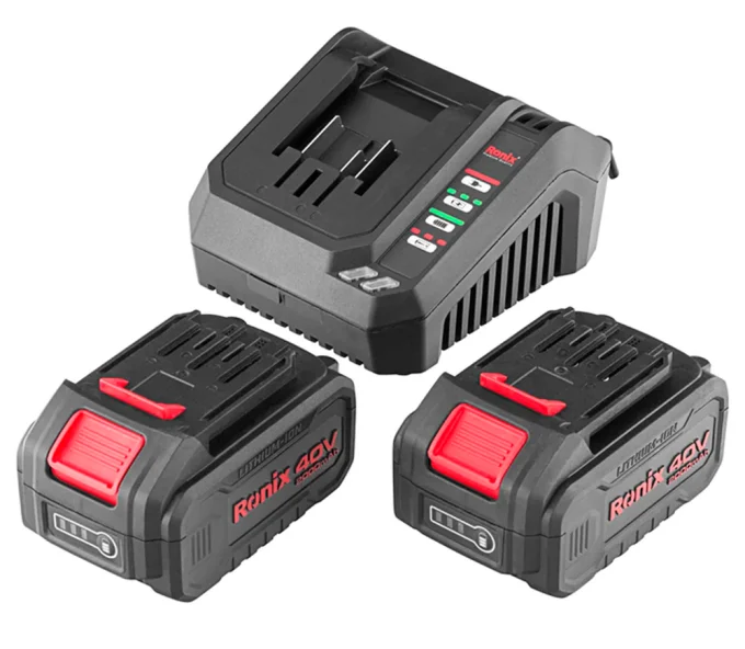 Ciocan rotopercutor cu acumulator  8910-40V 2.4J 40V 2Ah-11