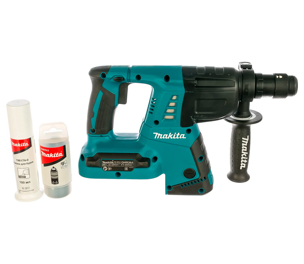 Ciocan rotopercutor cu acumulator (fără bat) MAKITA DHR264Z 2.5J 2x18V photo 0