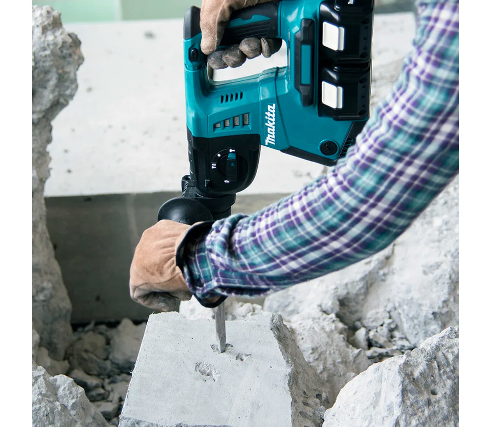 Ciocan rotopercutor cu acumulator (fără bat) MAKITA DHR264Z 2.5J 2x18V photo 2