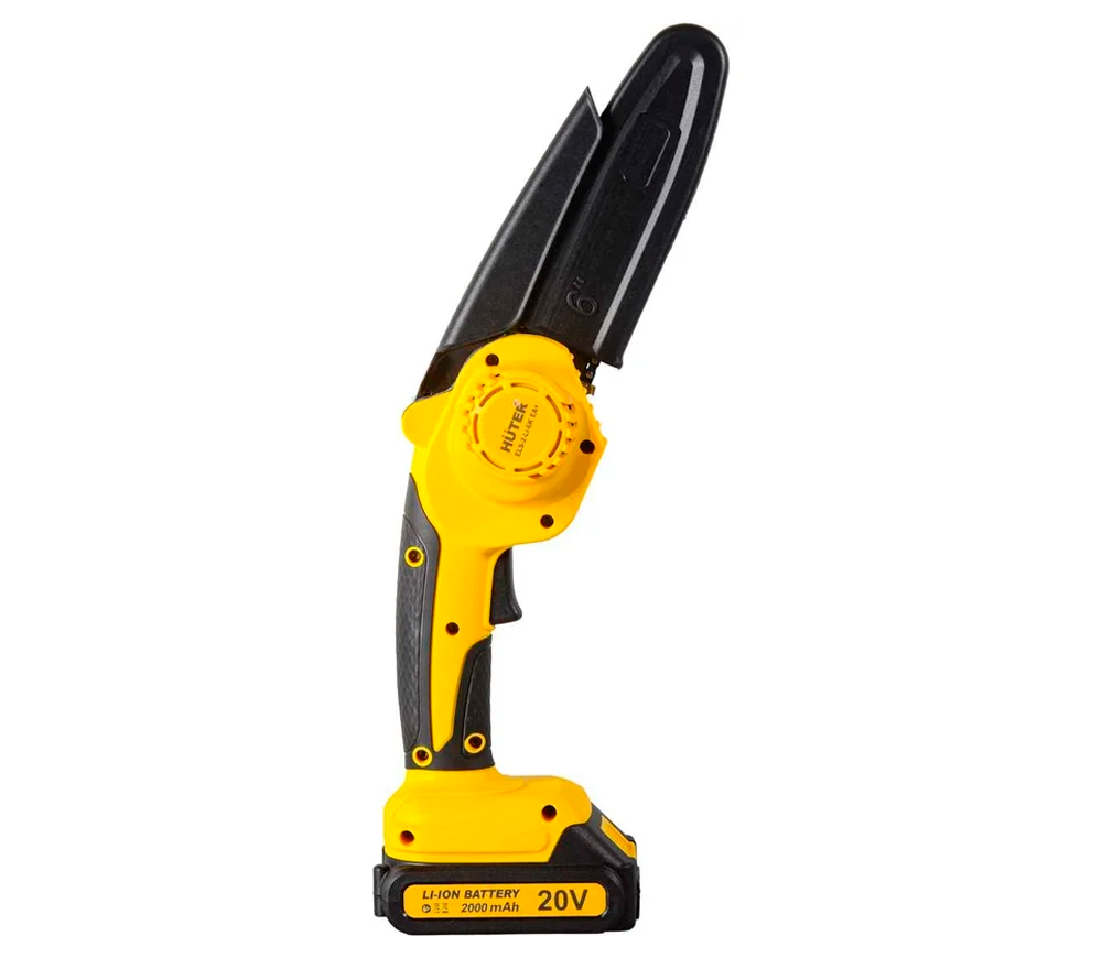 Цепная пила аккумуляторная HUTER ELS-2-Li-6K 150мм 20В 2Ач photo 4