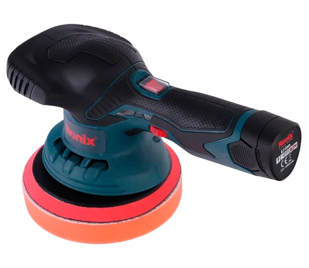 Mașină de polișat fără fir RONIX 8309 150mm 12V 2Ah photo 0