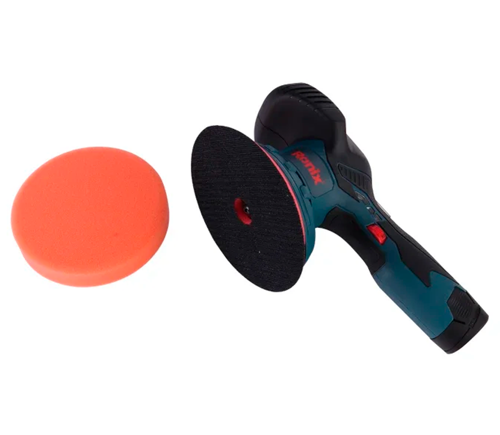 Mașină de polișat fără fir RONIX 8309 150mm 12V 2Ah photo 3