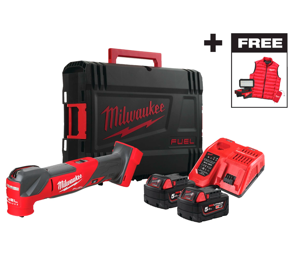 Uneltă multifuncțională fără fir MILWAUKEE M18 FMTMC-502X 18V 5Ah 20000osc/min photo