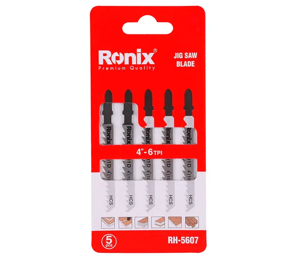 Set lame ferestrău pendular RONIX RH-5607 100mm Lemn photo