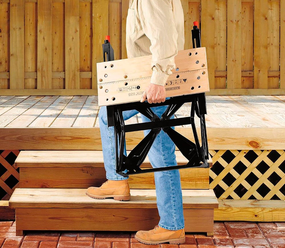 Столярный верстак BLACK&DECKER WM536 610x384 мм 795мм photo 2