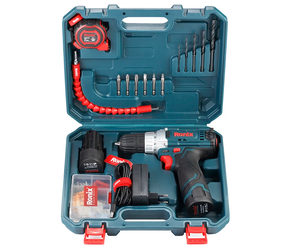 Mașină de înșurubat cu acumulator RONIX RS-8613 12V 1.5Ah photo 0