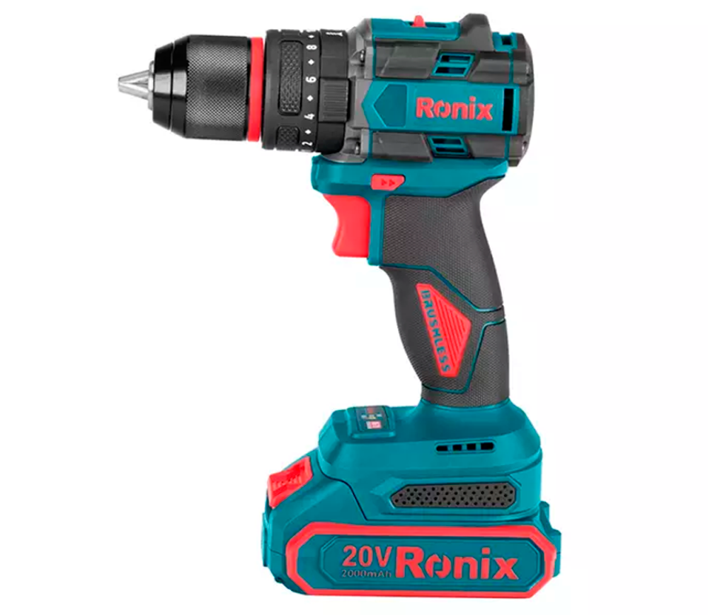 Шуруповёрт аккумуляторный ударный RONIX 8670 20В 2Ач photo 0