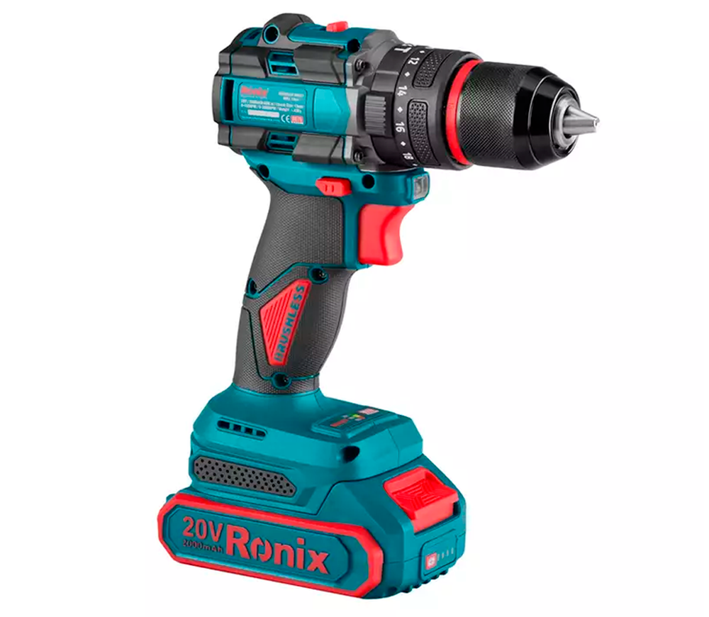 Шуруповёрт аккумуляторный ударный RONIX 8670 20В 2Ач photo 8