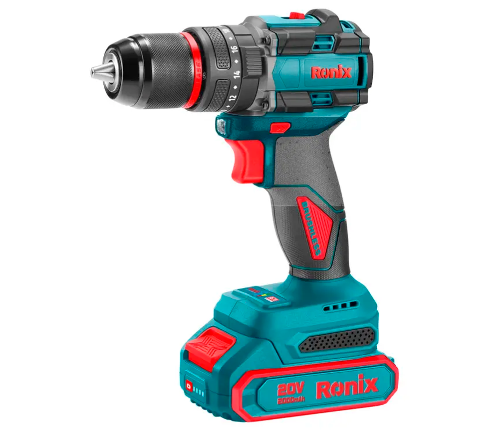 Шуруповёрт аккумуляторный ударный RONIX 8670 20В 2Ач photo