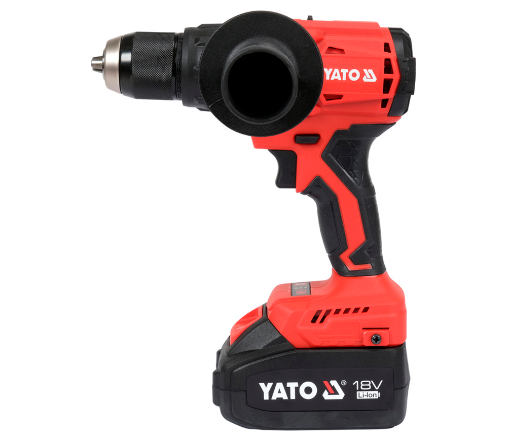 Шуруповёрт аккумуляторный ударный YATO YT8277915 18В 4Ач photo 1