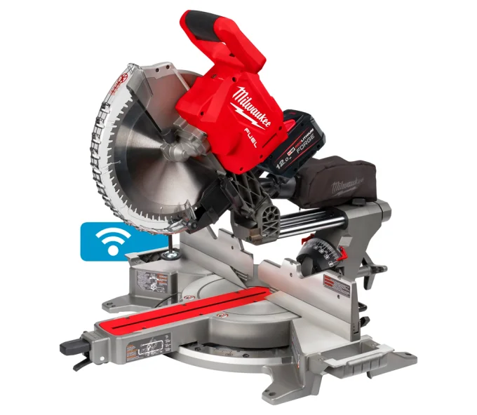 Торцовочная пила аккумуляторная 18В 12Ач MILWAUKEE 4933499181 305мм-1