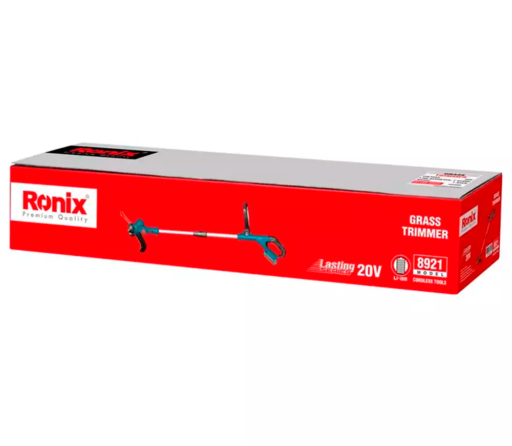 Trimmer cu acumulator RONIX 8921A 20V 2Ah photo 6