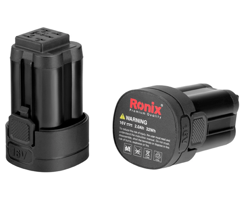 Винтовёрт аккумуляторный ударный RONIX 8668 16В 2Ач photo 4