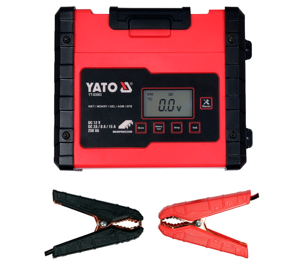 Incarcator acumlator YATO YT83003 15A 12V photo