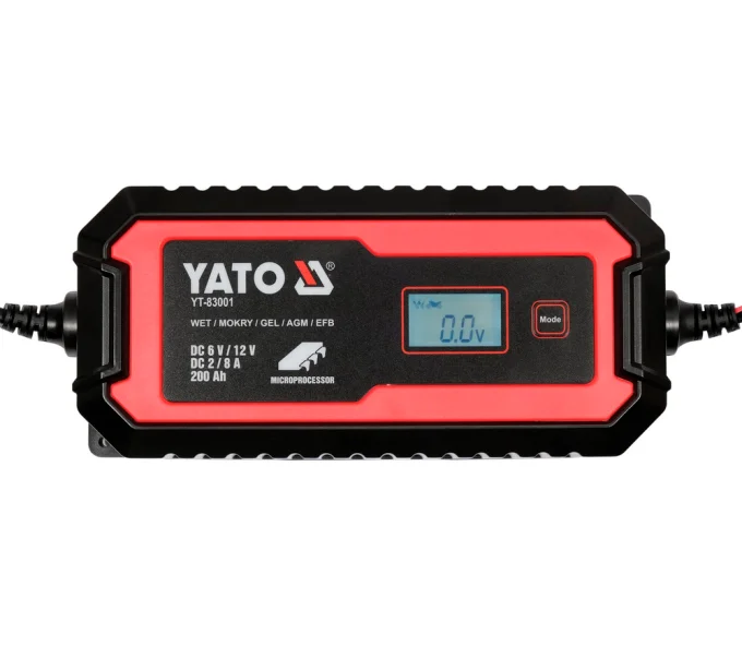 Зарядное устройство YATO YT83001 8A 6-12В-2
