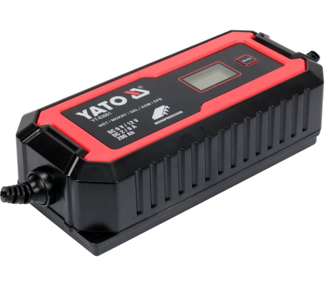Зарядное устройство YATO YT83001 8A 6-12В-3