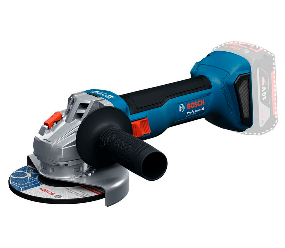 Polizor unghiular cu acumulator (fără bat) BOSCH GWS 18V-8 125mm 18V photo 0