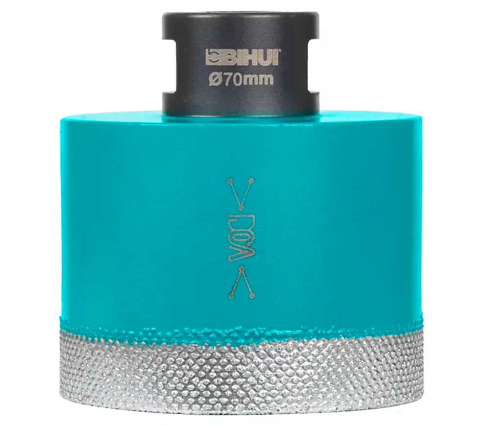Carotă diamantă pentru faianță și piatră BIHUI DBDB70 70mm photo