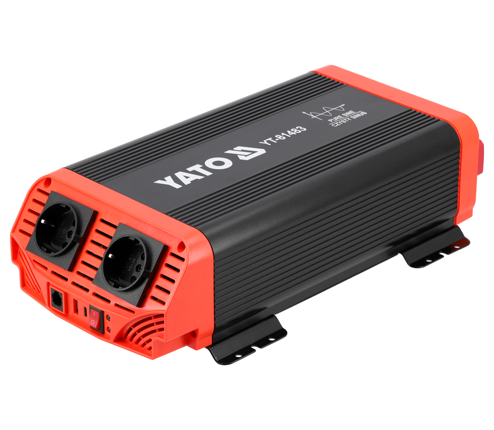 Invertor de tensiune YATO YT81483 1kw 12V photo