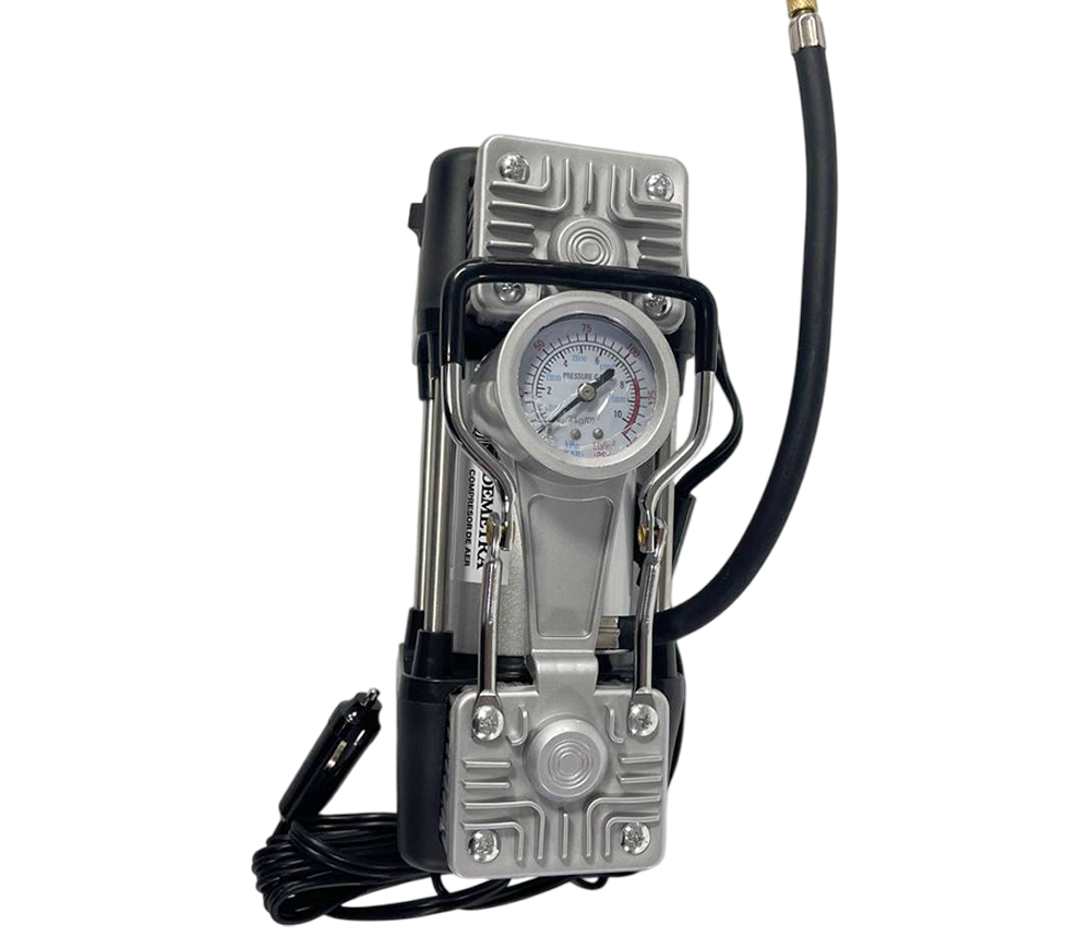 Compresor auto Demetra DM12V 200w 10bar 55l/min photo 2