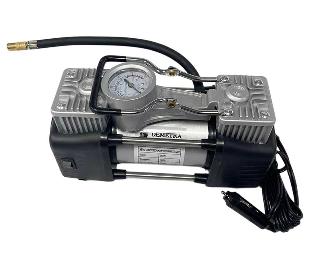 Compresor auto Demetra DM12V 200w 10bar 55l/min photo 4