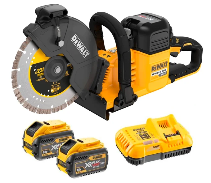 Fierăstrău circular cu acumulator DEWALT DCS691X2-QW 230mm 54V 9Ah-1