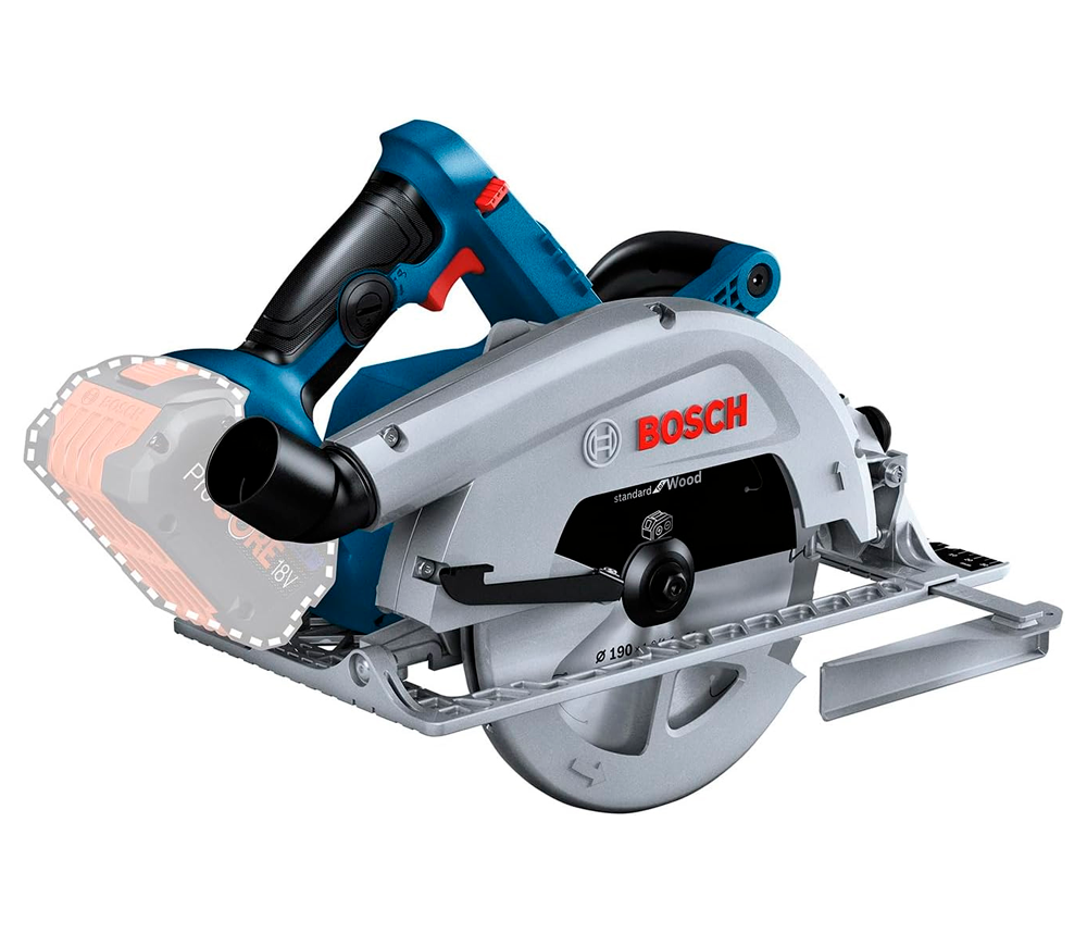 Fierăstrău circular cu acumulator (fără bat) BOSCH GKS 18V-68 190mm 18V photo