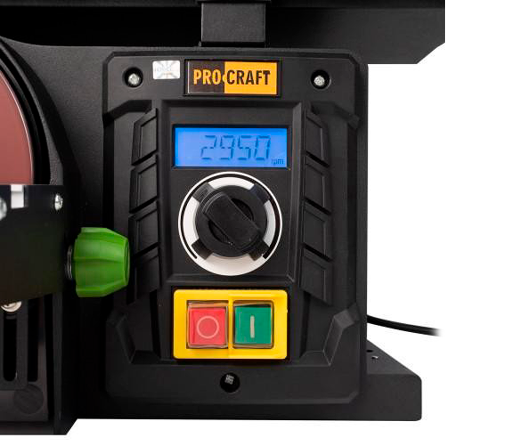 Mașină de șlefuit cu bandă și disc ProCraft  BDS400S 400w photo 6