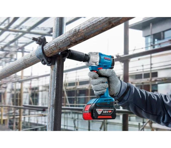 Гайковерт аккумуляторный BOSCH GDS 18V-350 18В 4Ач 350Нм-8