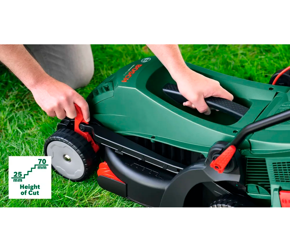 Mașină de tuns gazonul electrică BOSCH UniversalRotak 37-570 1400w 370mm photo 2