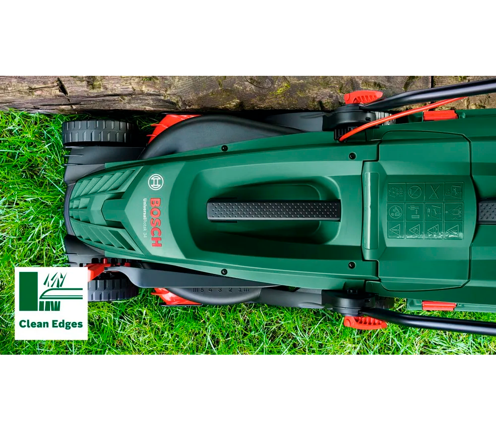 Mașină de tuns gazonul electrică BOSCH UniversalRotak 37-570 1400w 370mm photo 3
