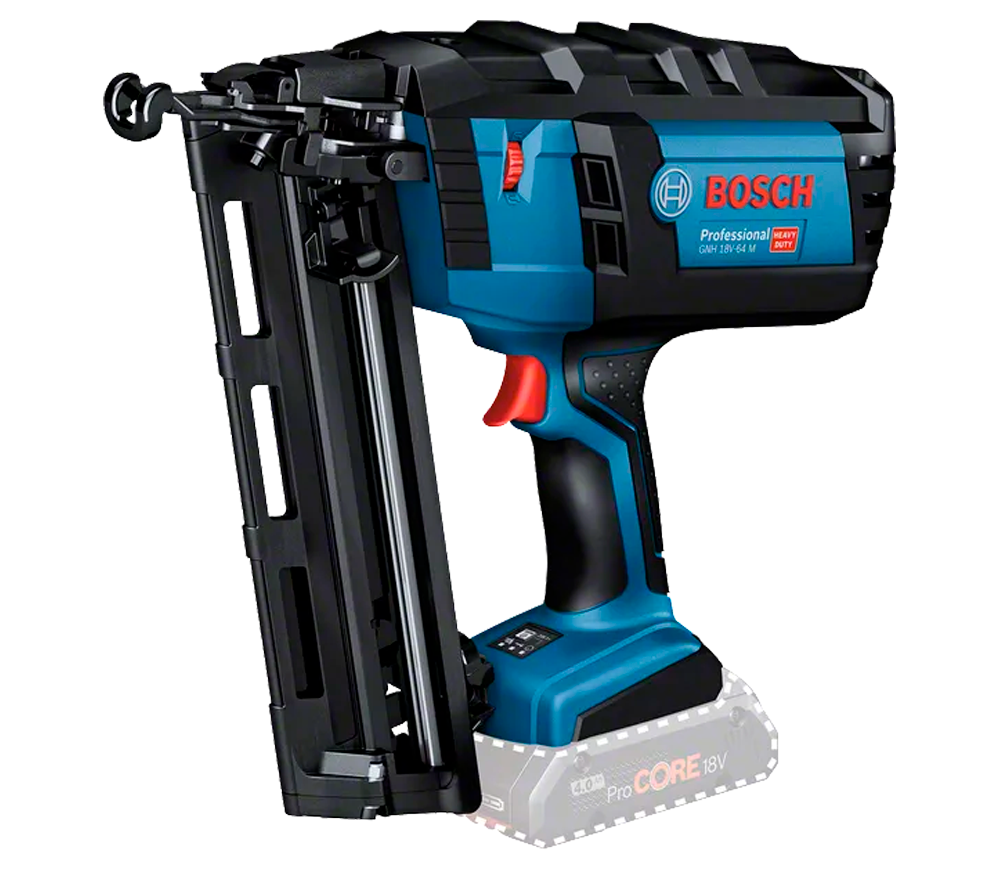 Гвоздезабиватель аккумуляторный BOSCH NH 18V-64 M 18В photo