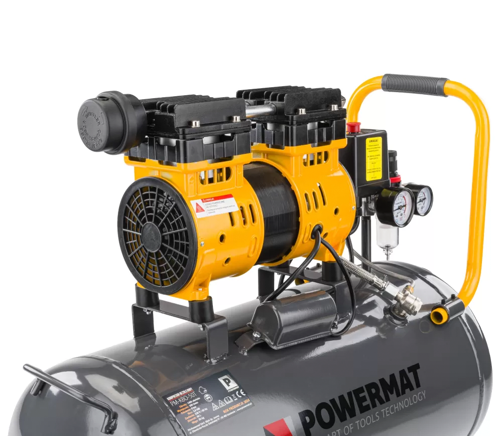 Compresor POWERMAT PM-KBO-50T 290l/min 50L photo 0