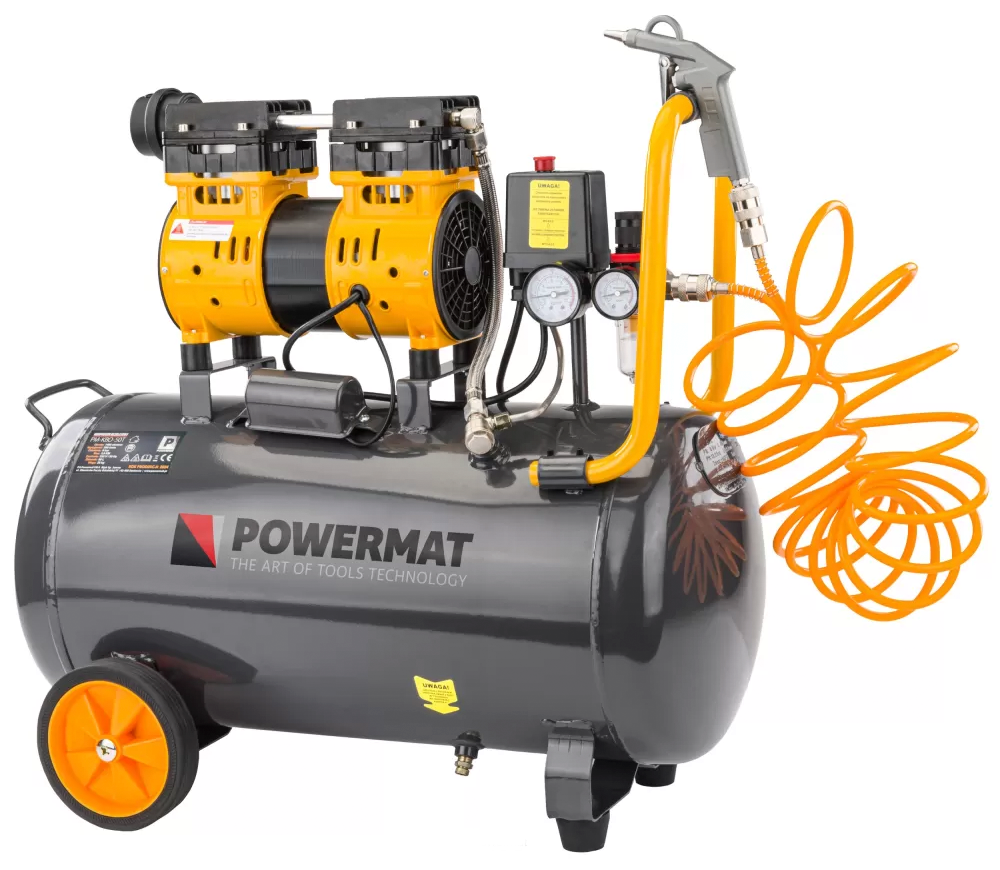 Compresor POWERMAT PM-KBO-50T 290l/min 50L photo 2
