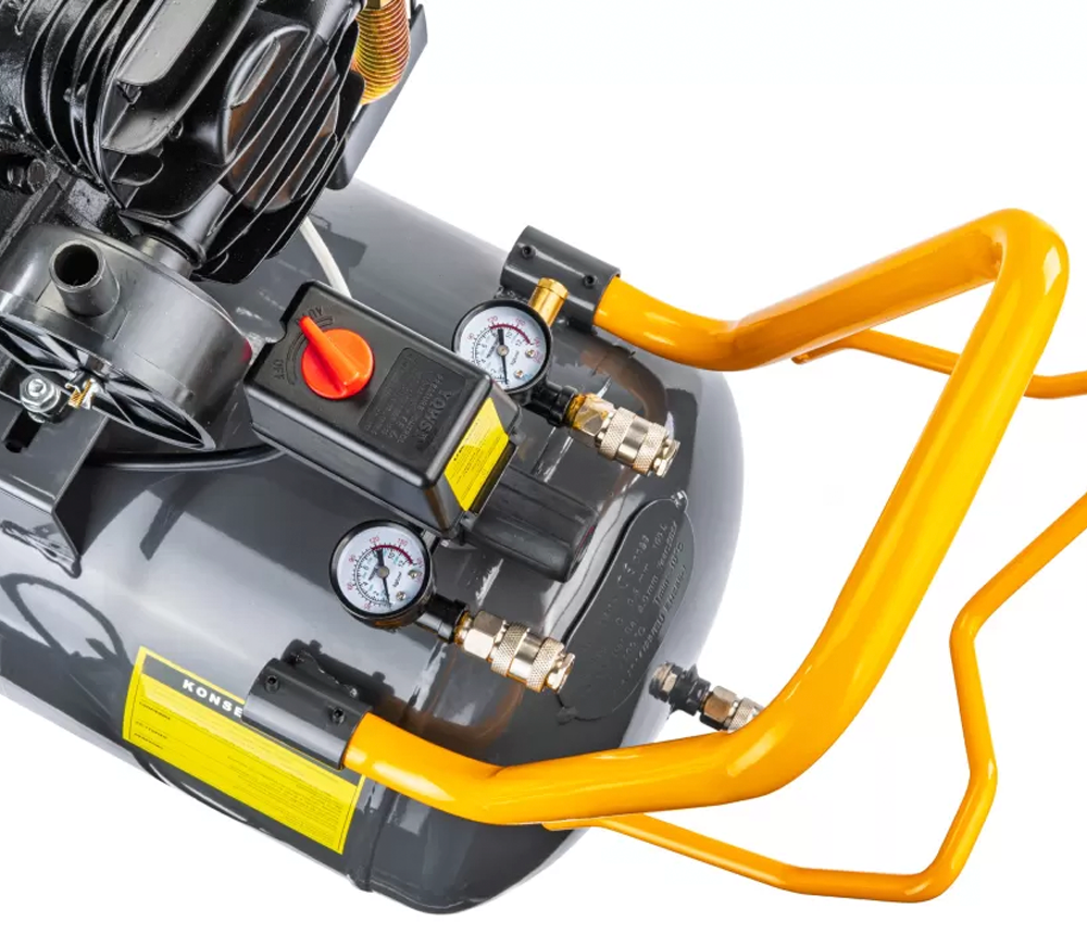 Компрессор POWERMAT PM-KO-100T-230V 650л/мин 100л photo 2