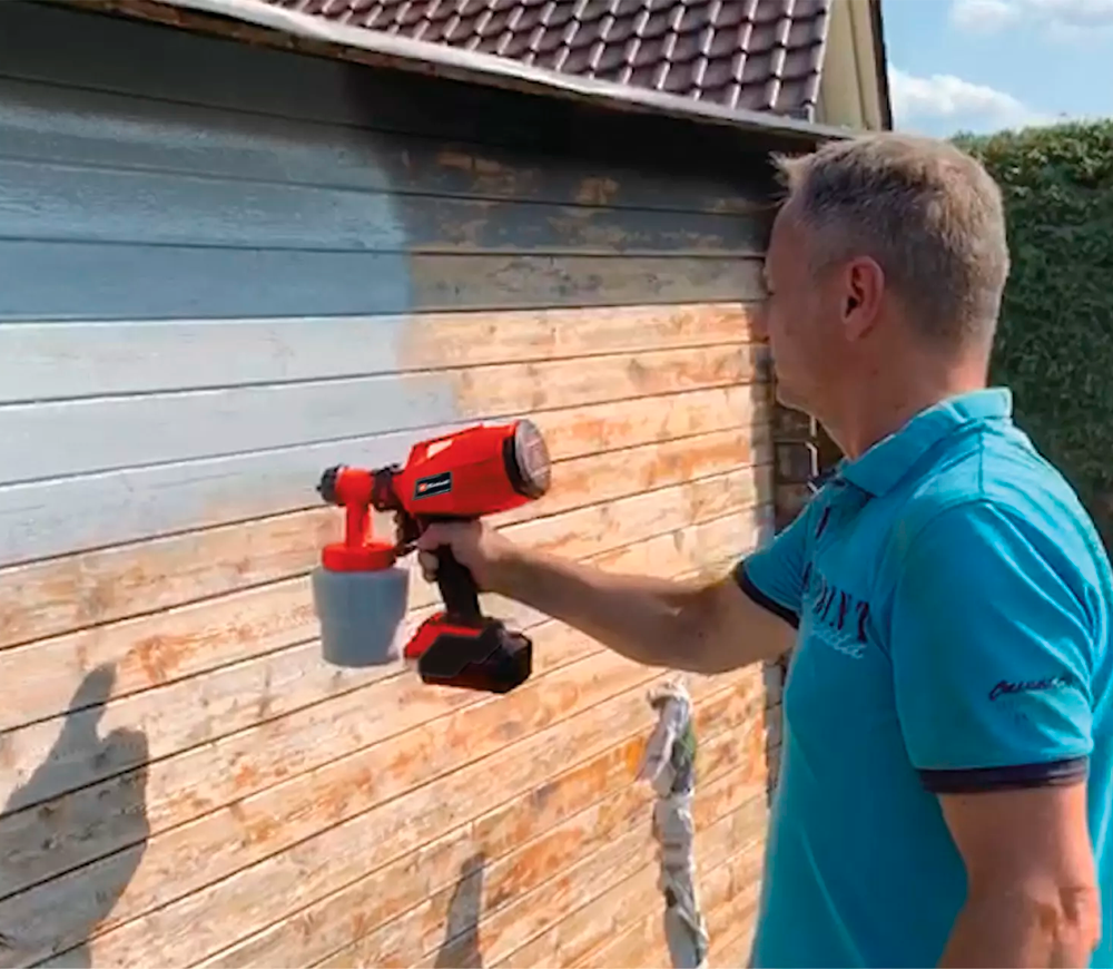 Pulverizator de vopsea fără fir (fără bat) EINHELL TC-SY 18/60 S PXC SOLO 18V photo 1