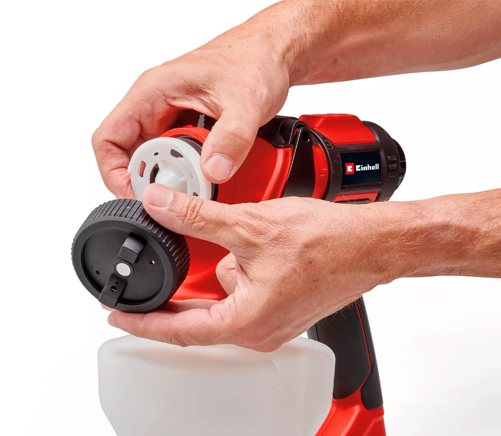 Pulverizator de vopsea fără fir (fără bat) EINHELL TE-SY 18/90 Li-Solo 18V photo 3