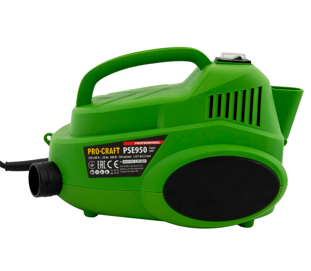 Aparat de vopsit ProCraft PSE950 600w photo 5