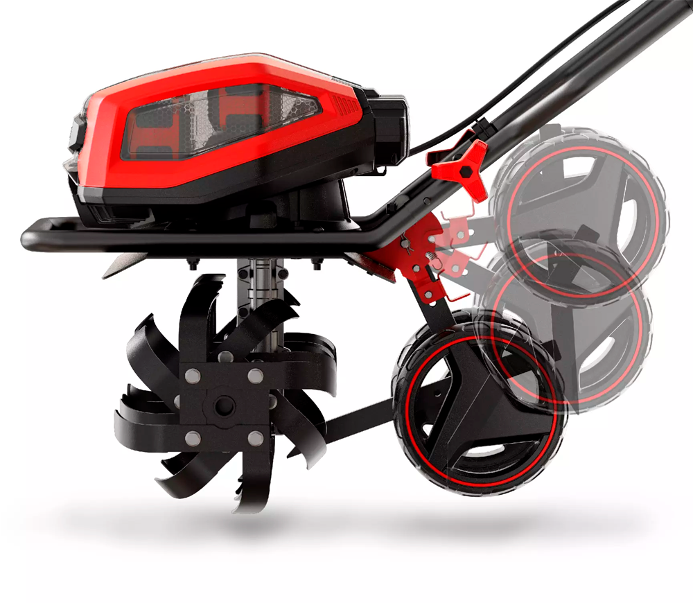 Motocultor cu acumulator (fără bat) EINHELL GP-CR 36/45 Li E BL- Solo 2x18V photo 0