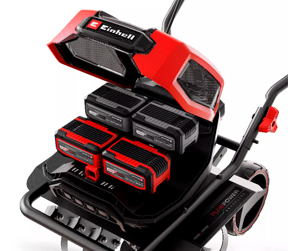 Motocultor cu acumulator (fără bat) EINHELL GP-CR 36/45 Li E BL- Solo 2x18V photo 2
