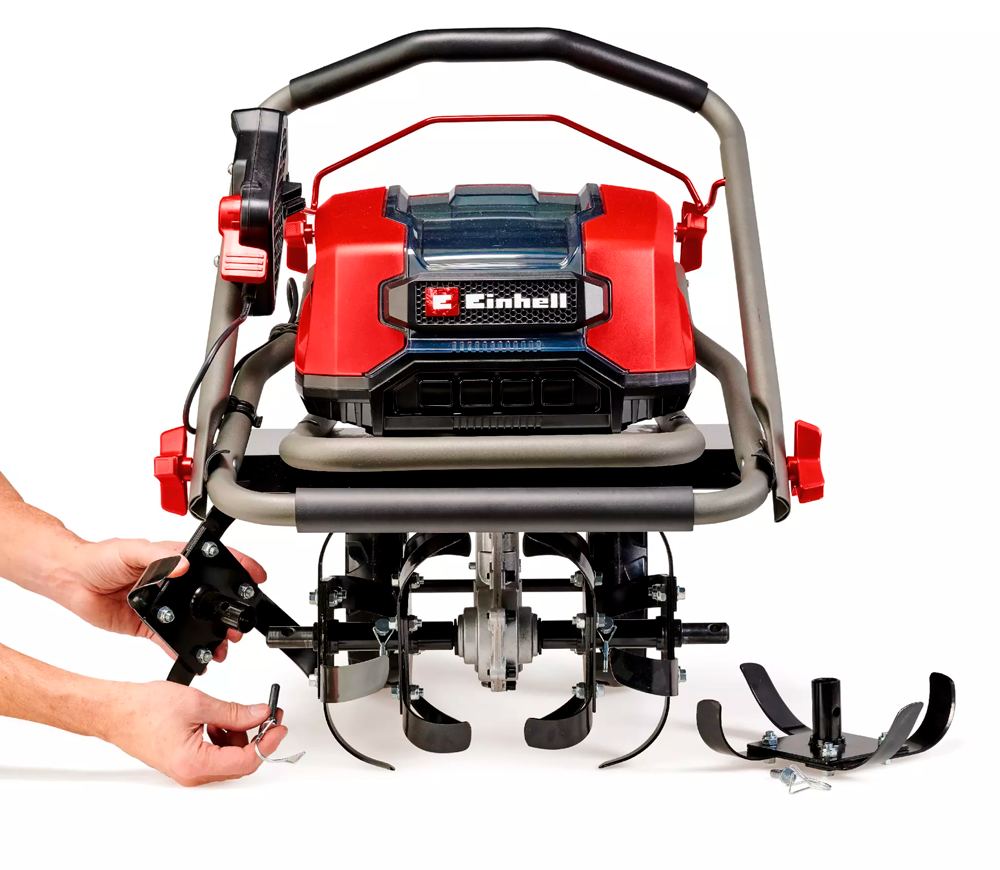 Motocultor cu acumulator (fără bat) EINHELL GP-CR 36/45 Li E BL- Solo 2x18V photo 4