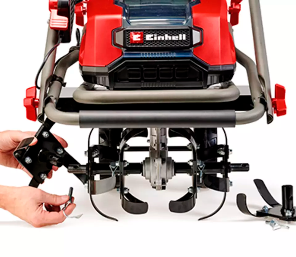 Motocultor cu acumulator (fără bat) EINHELL GP-CR 36/45 Li E BL- Solo 2x18V photo 6