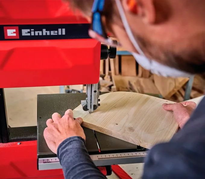 Fierăstrău cu bandă de masă EINHELL TC-SB 245 L 400w-9