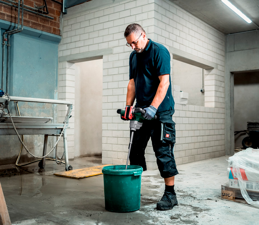 Mașină de amestecat mortar cu acumulator (fără bat) METABO RW18 LTX Bl 120 18V photo 3